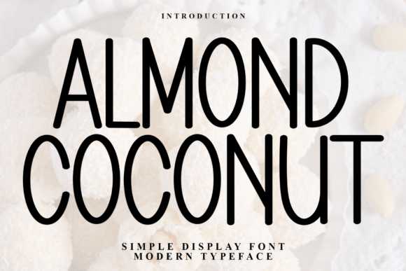 Almond Coconut Font for Professional Branding