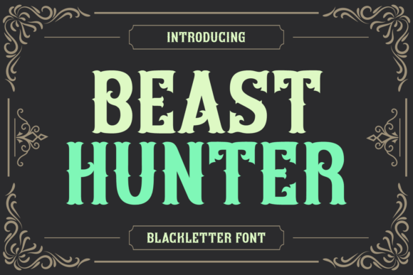 Beast Hunter: A Bold Font for a Stronger Brand