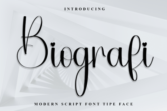 Biografi Font for Campaign Creatives