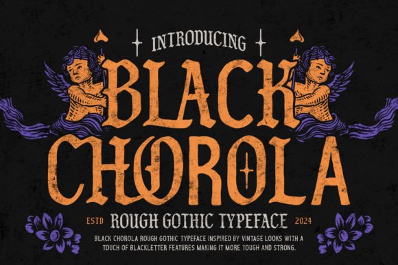 Black Chorola: A Bold Font for a Memorable Brand