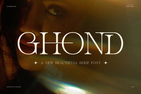 Ghond Serif Font for Modern Branding and Marketing