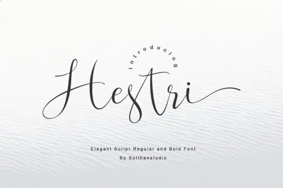 Hestri Script: A Delicate Font for Branding Projects