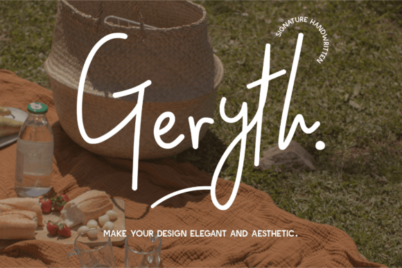 How Geryth Elevates Campaign Design with a Handwritten Touch