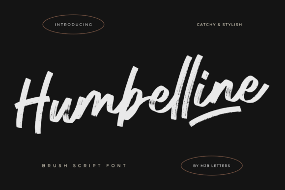 Humbelline: A Modern Script Font for Digital Creatives