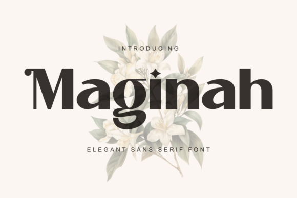 Maginah Font for Modern Brand Campaigns