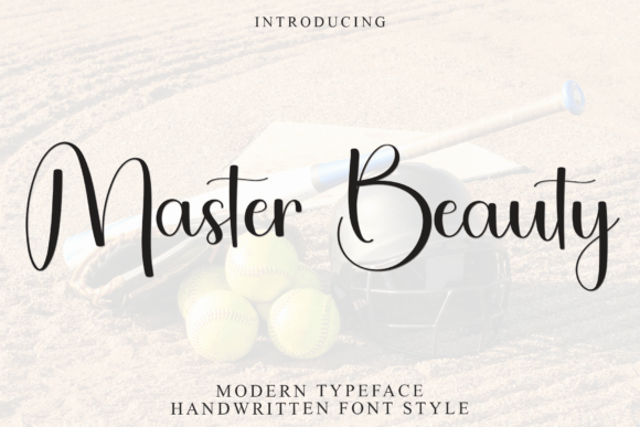 Master Beauty Font for Handmade and Commercial Projects