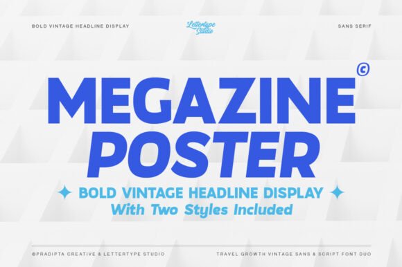 Megazine Poster Sans Serif Font Review