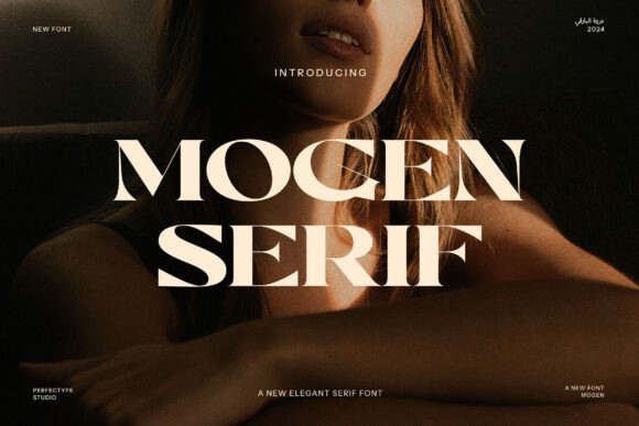 Mogen Vintage Serif Font for Editorial Design