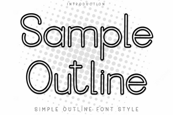 Sample Outline: A Warm and Friendly Font for Editorial Design