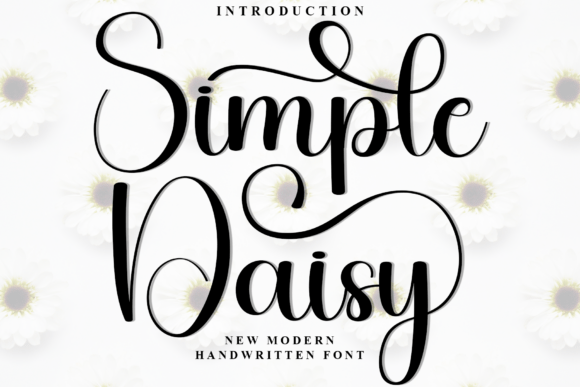 Simple Daisy Font for Web Design