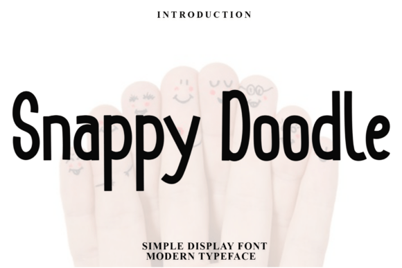 Snappy Doodle: A Playful Font for Editorial Design