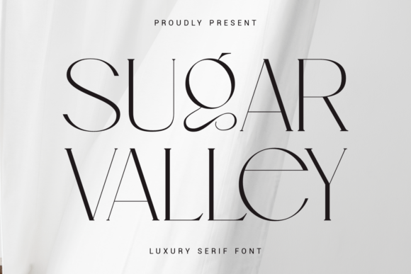 Sugar Valley: A Luxurious Serif Font for Handmade Creations