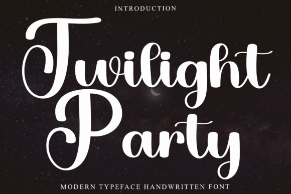 Twilight Party Font Review for Branding and Design