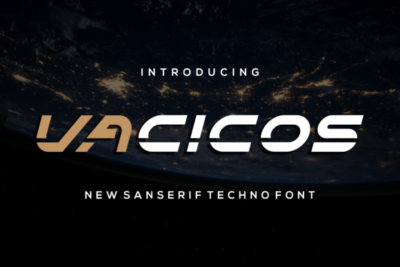 Vacicos Font Review: A Futuristic Typography for Modern Branding