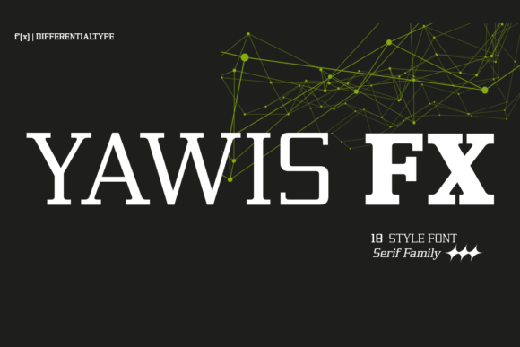 Yawis Fx: A Modern Serif Font for Creative Branding